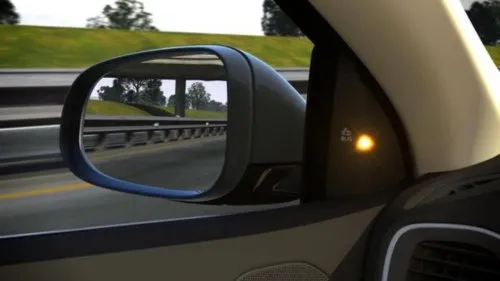 Cars with blind spot monitoring system